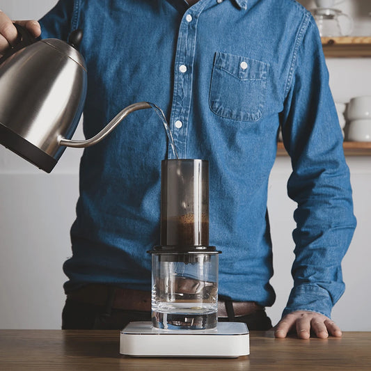 How to brew coffee with an Aeropress