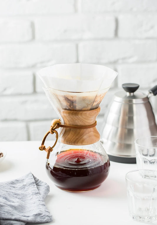 How to brew coffee with a Chemex